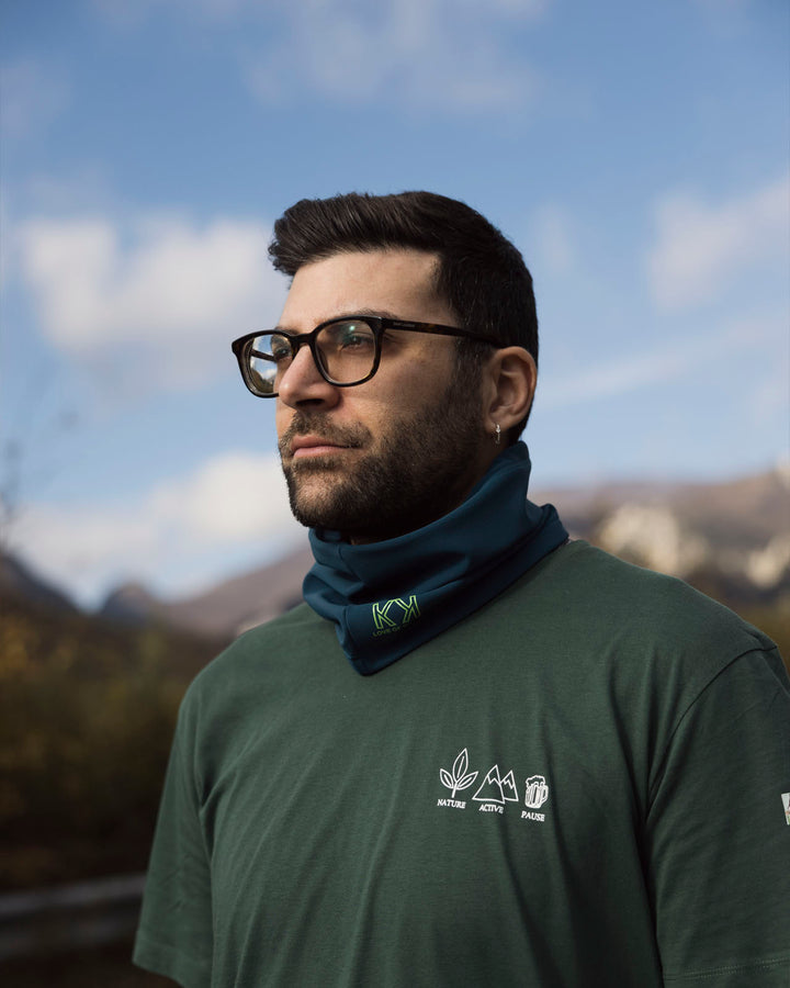 2-in-1 Berretto & Scaldacollo NO WIND in pile riciclato