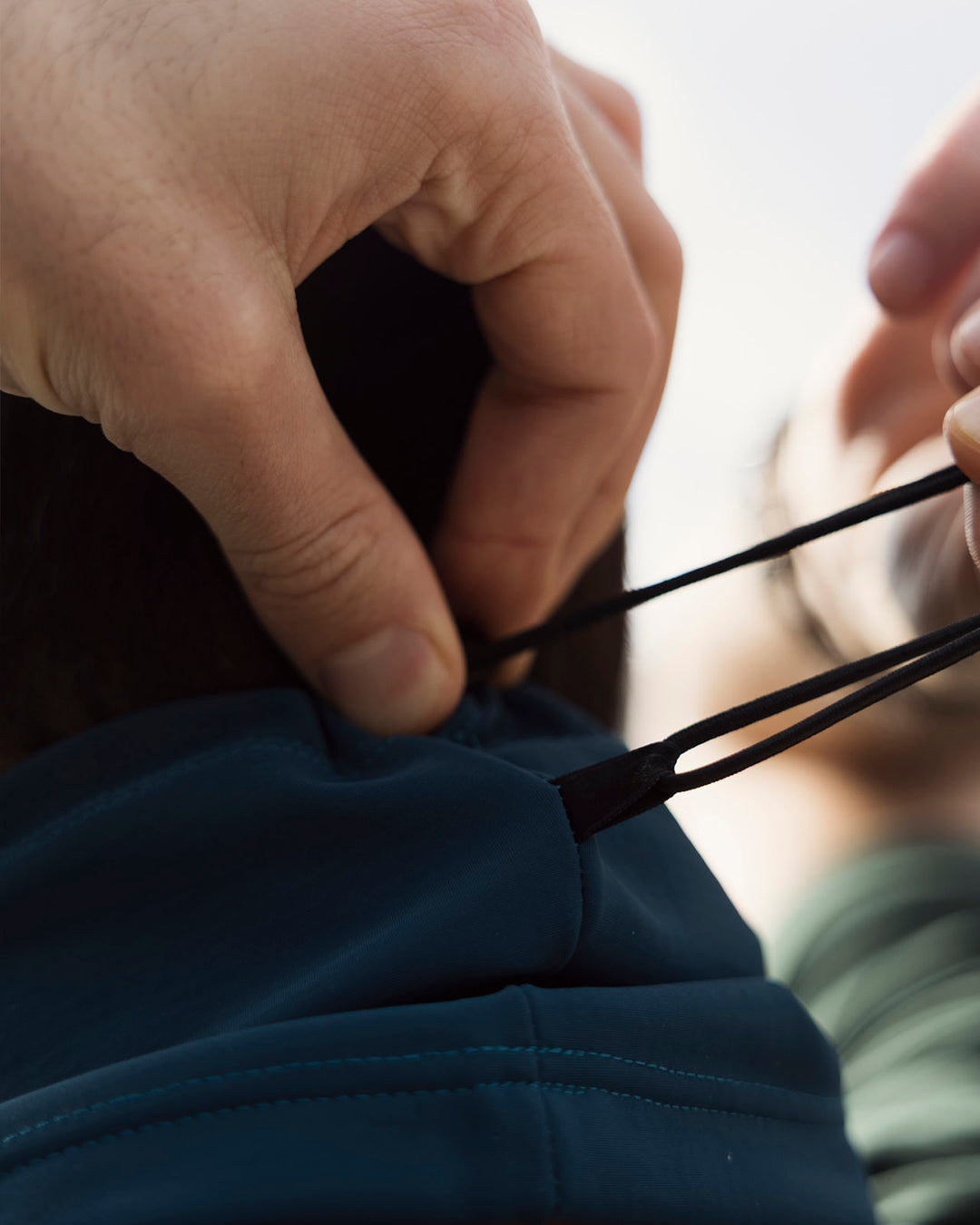 2-in-1 Berretto & Scaldacollo NO WIND in pile riciclato