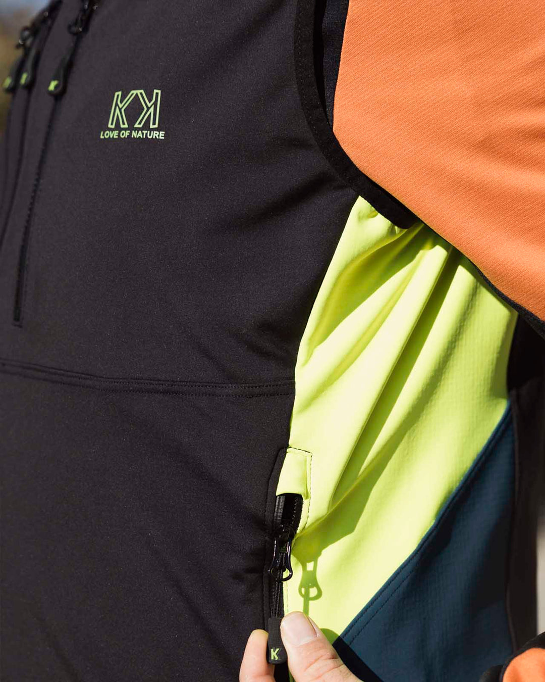 Gilet antivento ZEVOLA 3 strati