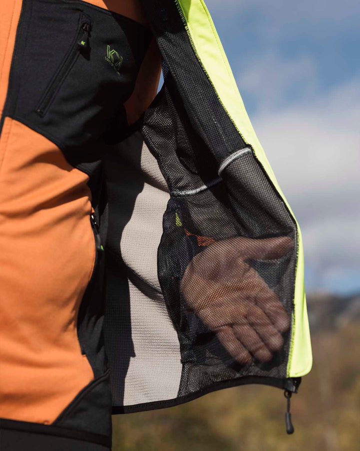 Gilet antivento ZEVOLA 3 strati