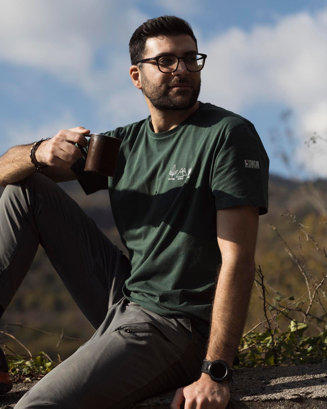 T-shirt TOVEL in cotone organico